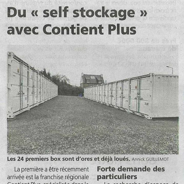 Un nouveau concept de stockage avec Contient Plus